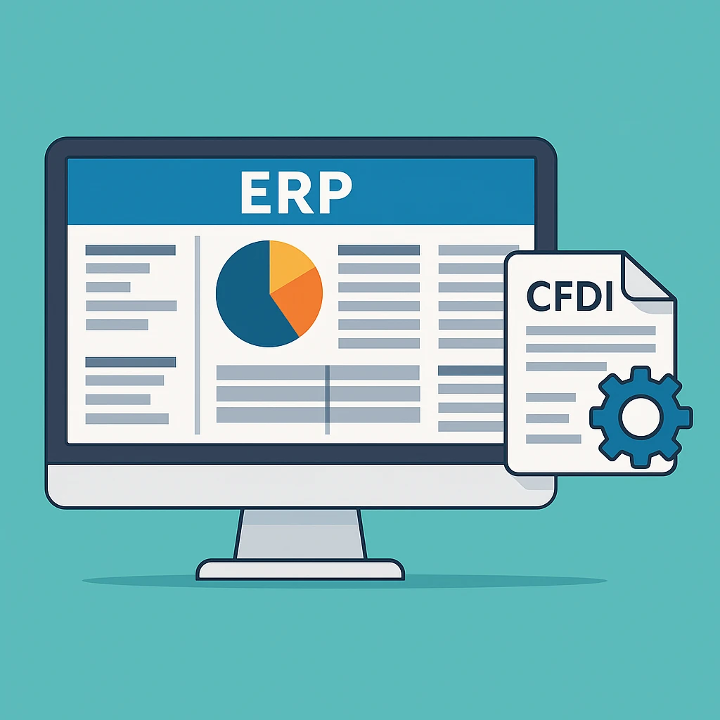ERP más fácil de usar para pequeñas empresas en México con facturación CFDI automatizada