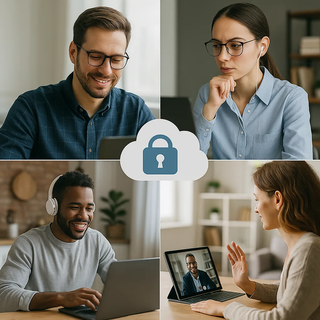 Microsoft Dynamics 365 para equipos remotos con acceso seguro en la nube