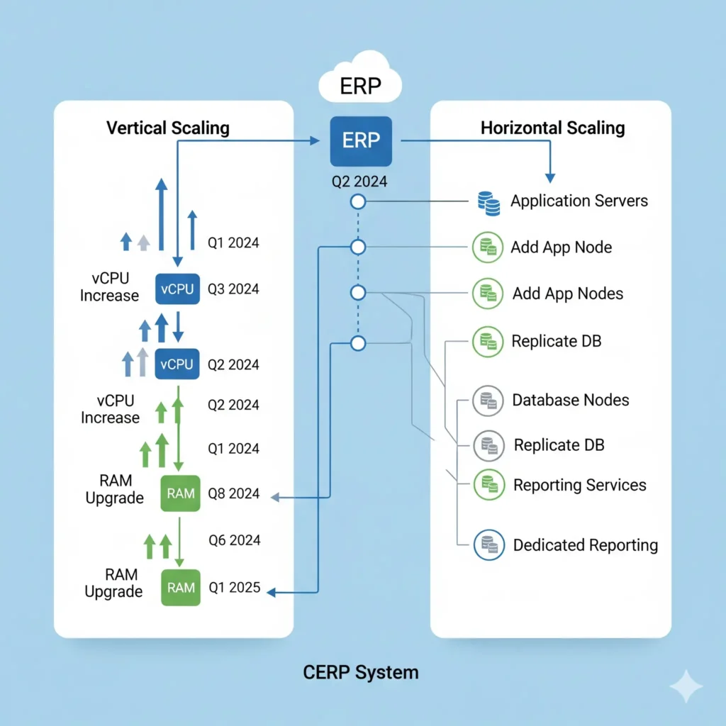 escalabilidad de ERP en la nube