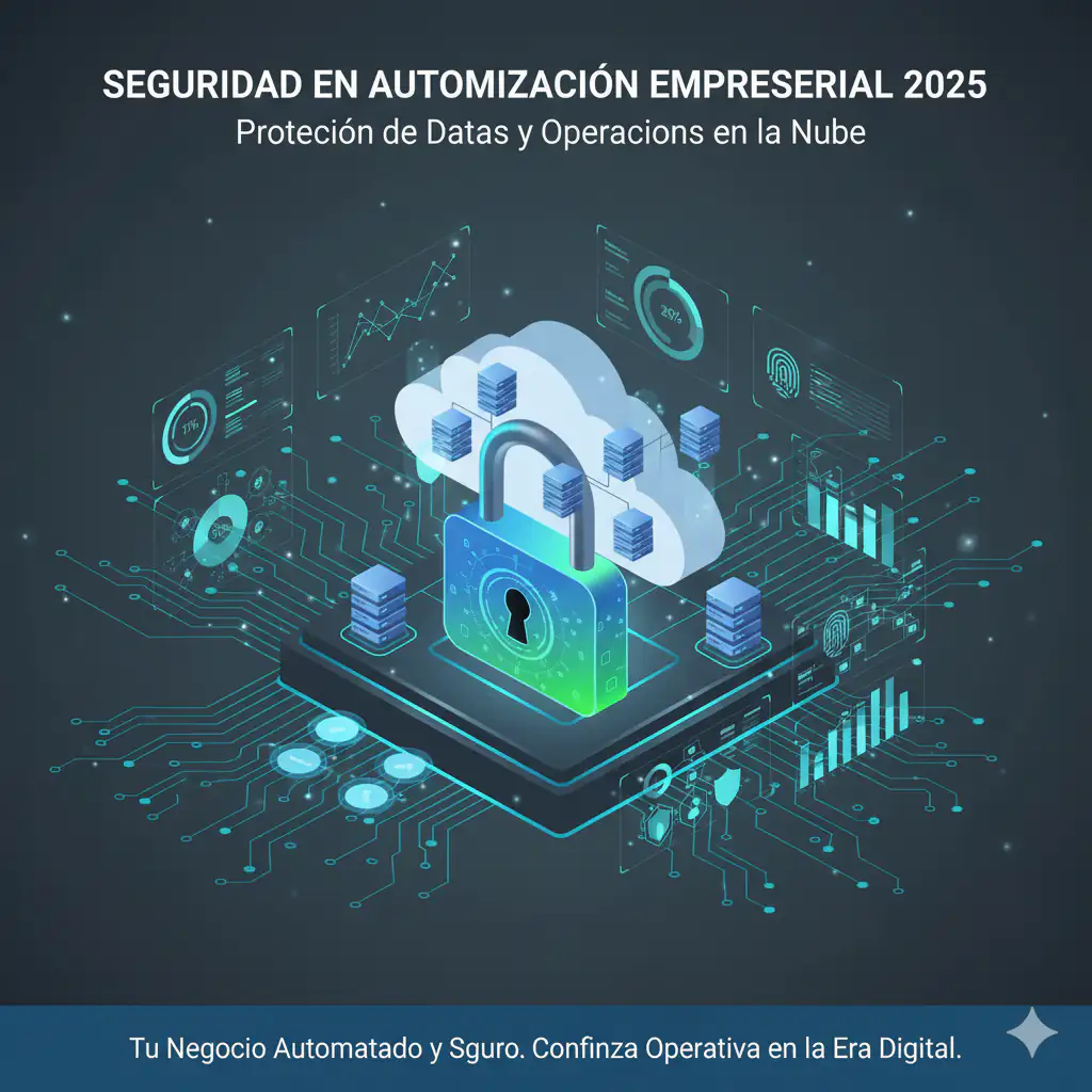 Seguridad en proyectos para automatizar operación empresa 2025