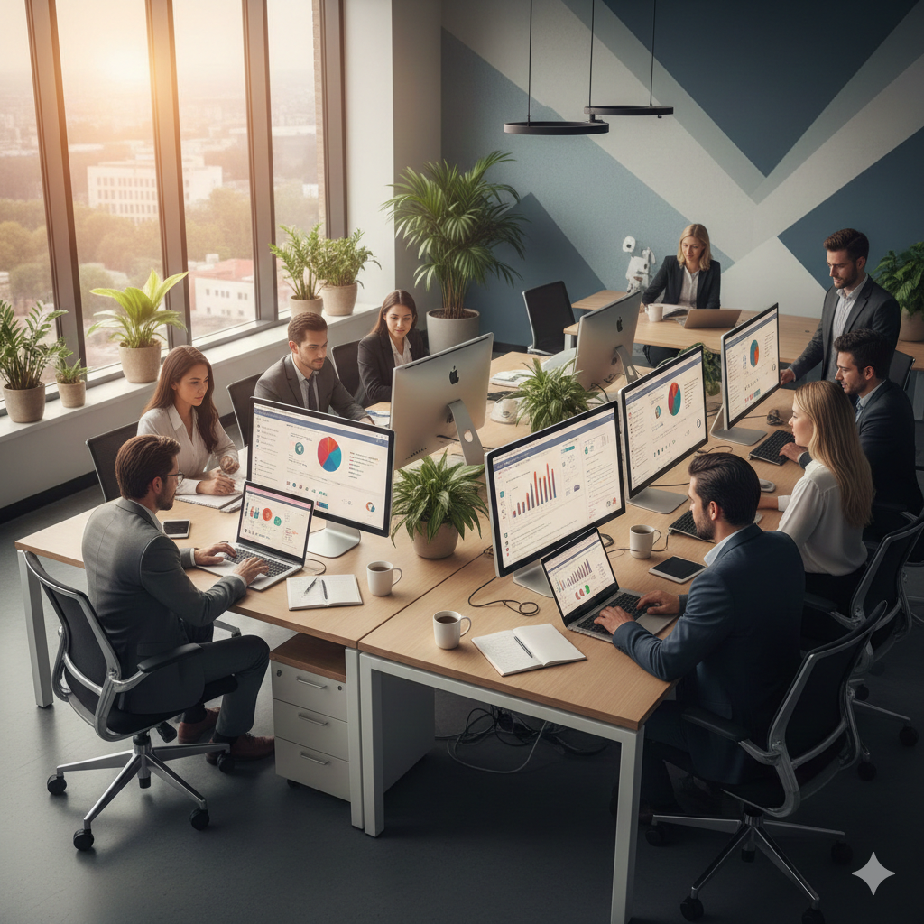 Servidor para ERP en México operando sistemas empresariales.