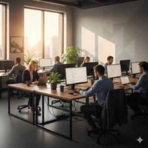 Servidor para ERP con múltiples usuarios conectados al mismo tiempo.