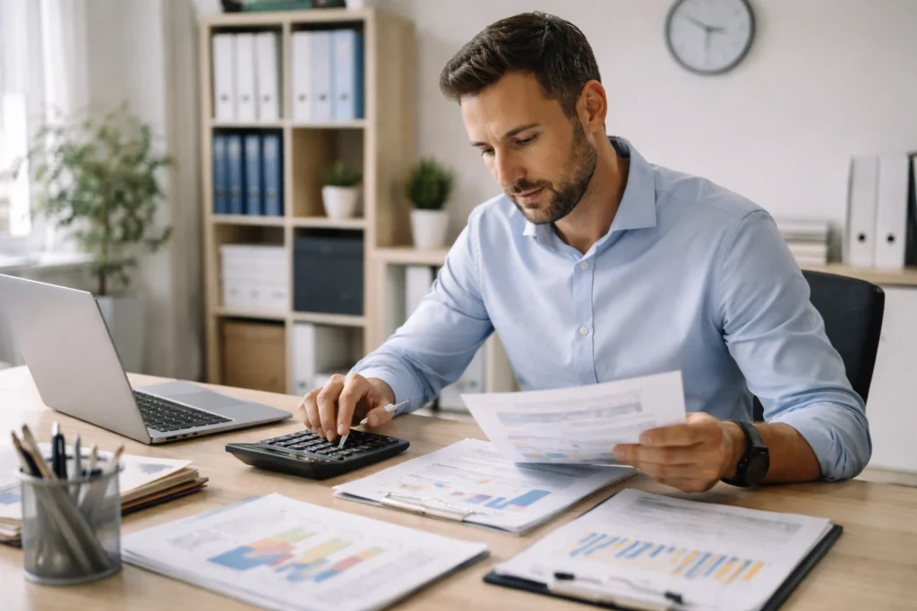 equipo administrativo revisando bandeja y seguimiento