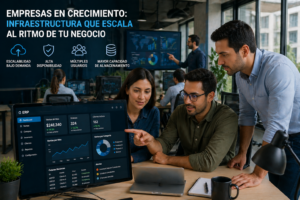 empresa crecimiento ERP multiples usuarios sistema trabajo colaborativo oficina