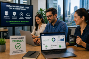 empresa operando ERP estable continuidad negocio infraestructura segura