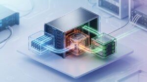 RAM procesador y almacenamiento de un servidor ERP