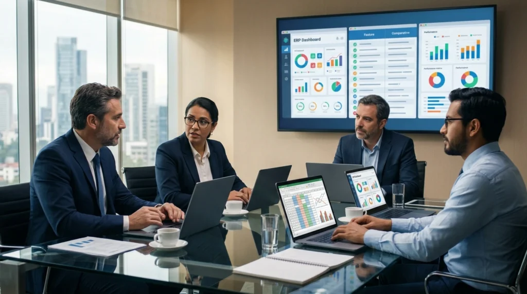 Comparar sistemas ERP antes de contratar o cambiar