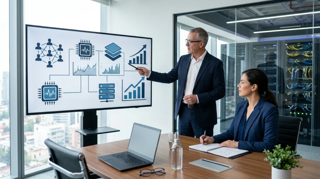 Dimensionamiento de servidor para ERP según recursos y crecimiento