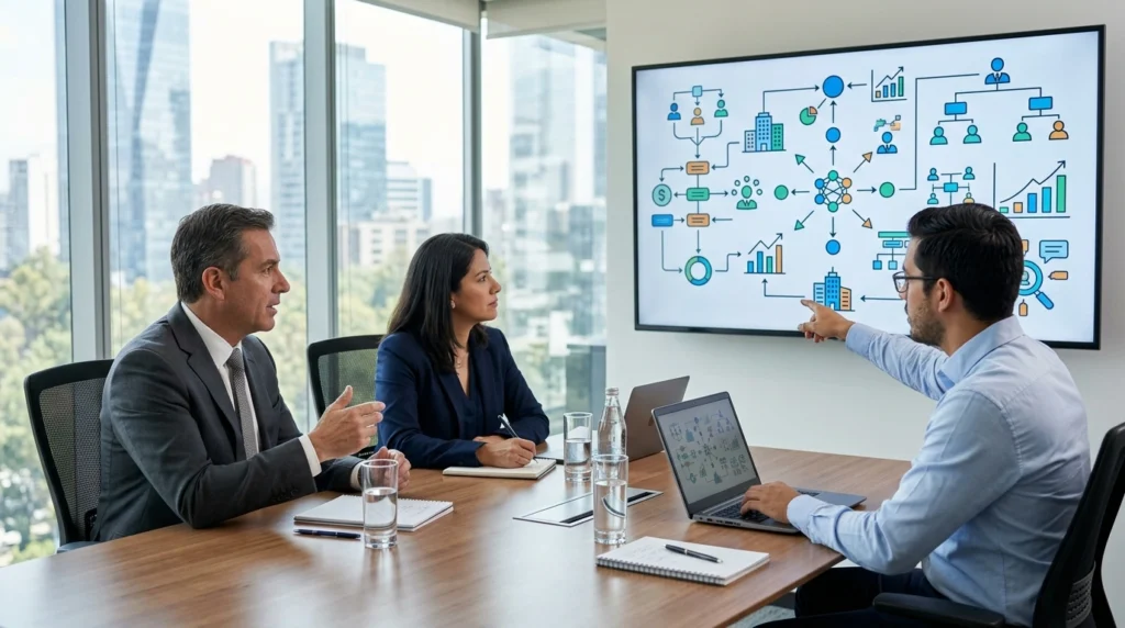 Empresa evaluando si necesita ERP o software administrativo