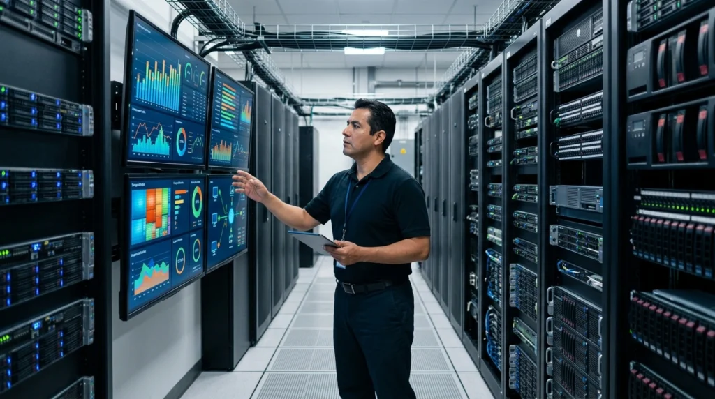Monitoreo y respaldo de un servidor ERP