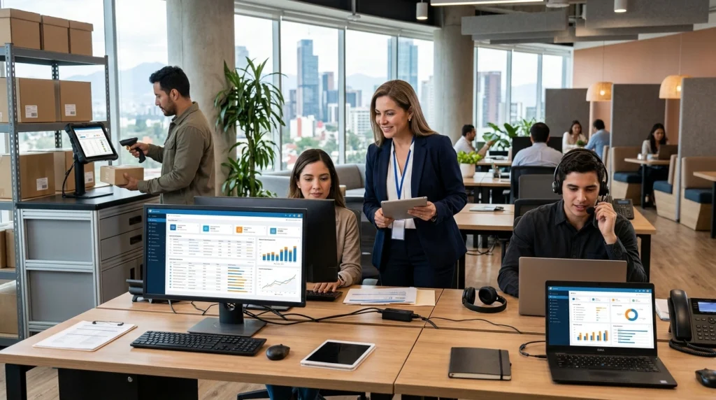 Prueba piloto de ERP con usuarios de una PYME