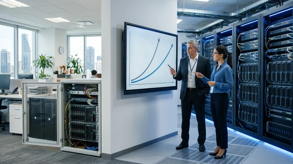 Comparación de costos entre servidor físico y VPS para ERP