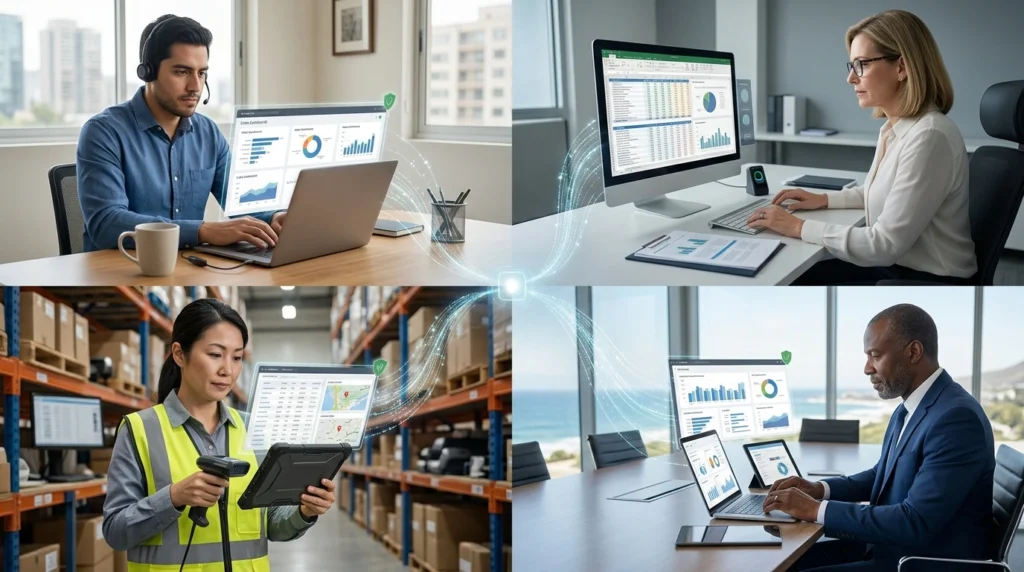 Inventarios por sucursal dentro de un ERP centralizado