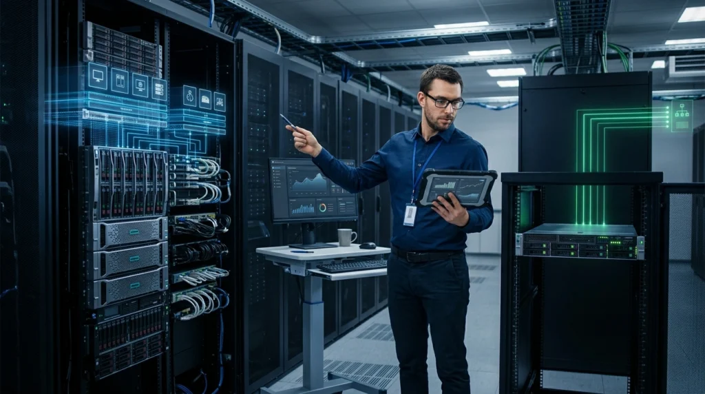 VPS o servidor dedicado para ERP según usuarios y carga